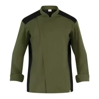 Liquidación total - Chaqueta de trabajo de Cocinero Giblor's Guido Q8G00672 Talla L color negro