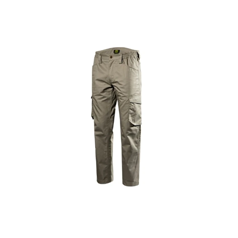 Liquidación total - Pantalón de trabajo Diadora Multibolsillos Staff Light Cotton 702.176213 Talla XL color azul