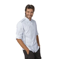 Liquidación total - Chaqueta de trabajo Chef Alex 100% algodón Siggi 28GA0191/00-0014 Talla 3xl color negro