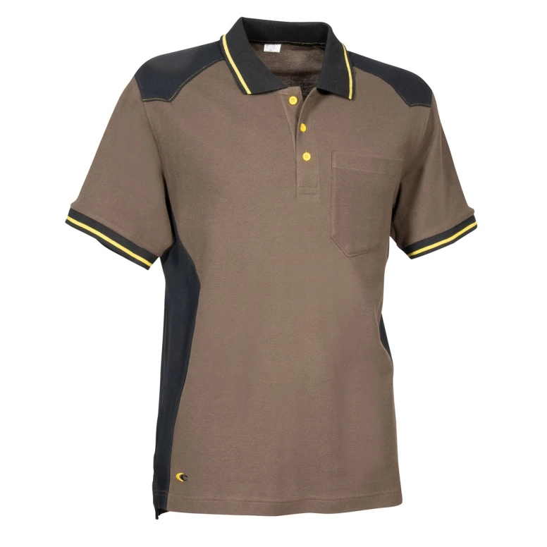 Liquidación total - Polo de trabajo Cofra Tudela 100% algodón V620-0-03 Talla 3xl color marino negro royal