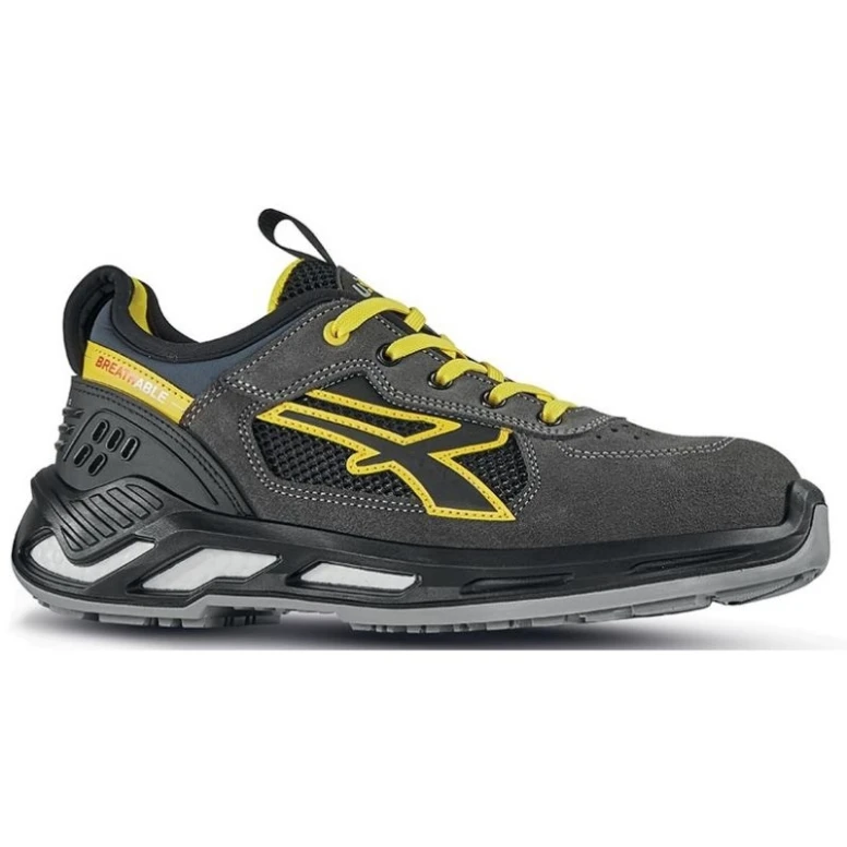 Liquidación total - Zapatos de seguridad U-power Sniper S1P SRC ESD | Línea Red 360 RS20056 Número 42