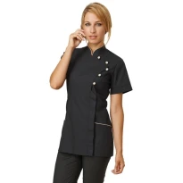 Liquidación total - Casaca de mujer a mangas cortas Kelly Beauty Siggi - 63CS1329/00-0001 Talla XS color azul