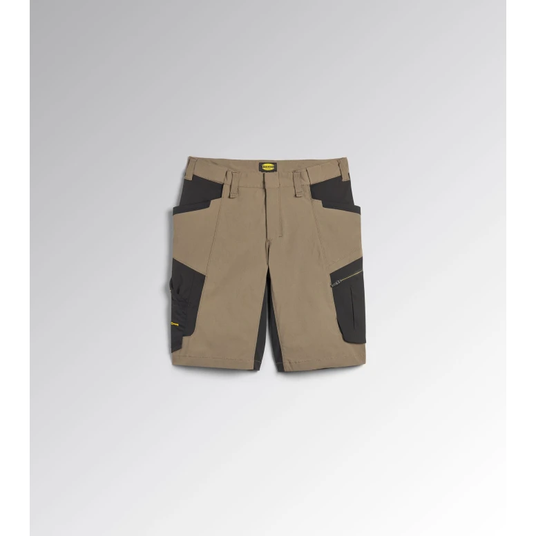 Liquidación total - Bermuda de trabajo Stretch Multibolsillos Diadora Evolution 702.180795 Talla M color azul negro