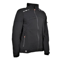 Liquidación total - Chaqueta de trabajo Multibolsillos Stretch Cofra Javre V590-0-02 número 52 color antracita negro