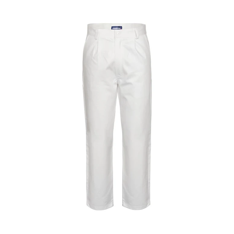 Liquidación total - Pantalón de trabajo Multibolsillos Rossini Serio A00101 número 46 color blanco