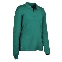 Liquidación total - Polo de trabajo Cofra Wimbledon 100% algodón Piquet V218-0-02 Talla M color Verde