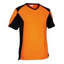 Liquidación total - Camiseta de trabajo Cofra Sesma V640-0-00 Talla M Color Naranja/Negro