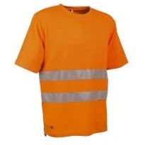 Liquidación total - Camiseta de trabajo Alta visibilidad Cofra View V118-0-00 Talla 2XL Color Naranja 2