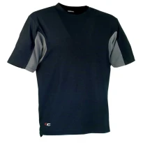 Liquidación total - Camiseta de trabajo Cofra Caribbean 100% poliéster V085-0-00A Talla M color barro negro 2