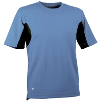 Liquidación total - Camiseta de trabajo Cofra Caribbean 100% poliéster V085-0-00A Talla XL color barro negro