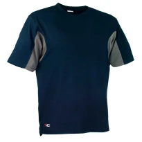 Liquidación total - Camiseta de trabajo Cofra Caribbean 100% poliéster V085-0-00A Talla L color barro negro