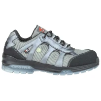 Liquidación total - Zapatos de seguridad Cofra FoxTrot Grey S1 P ESD SRC 20610-000 Número 41