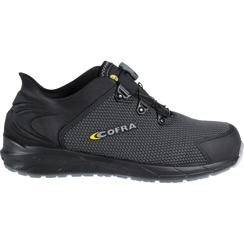 Liquidación total - Zapatos de seguridad Cofra AEROBIC ESD S3S FO SR BOA PE350-000 Número 41