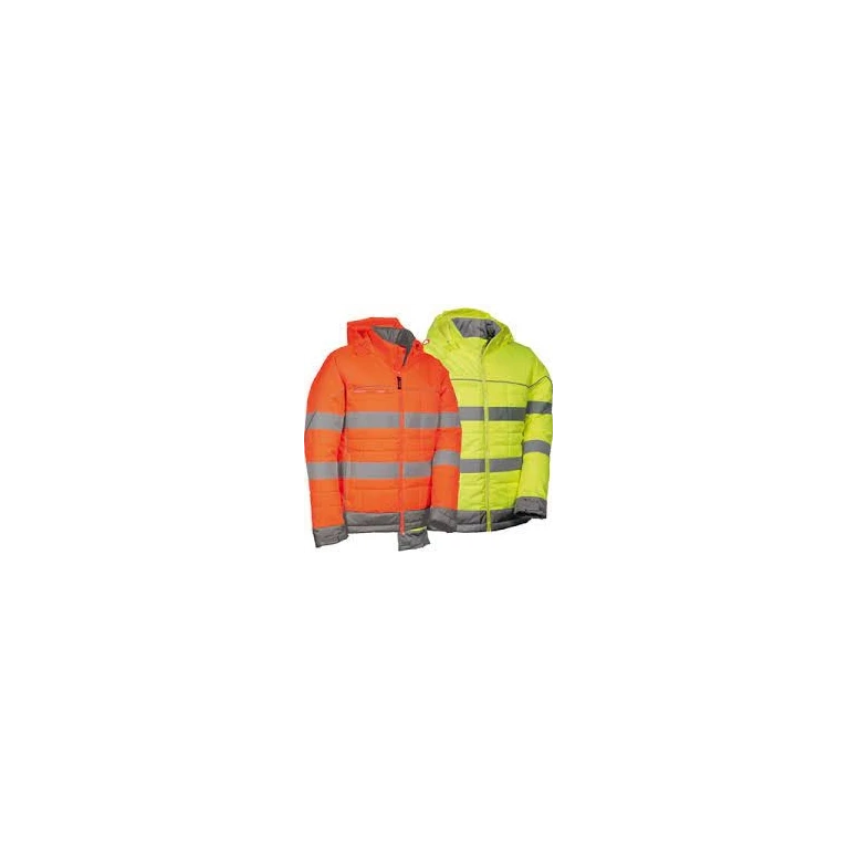 Liquidación total - Plumífero de trabajo Alta visibilidad Cofra Recife V336-0-00 Talla S Color Amarillo