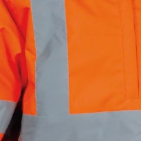 Liquidación total - Parka de trabajo Alta visibilidad Cofra Telsen V419-0-02 Talla 3XL Color Naranja Marino