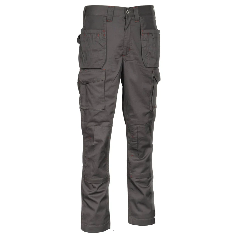 Liquidación total - Pantalón de trabajo Multibolsillos Cofra Ponferrada V183-0-02 Talla 3XL Color Antracita