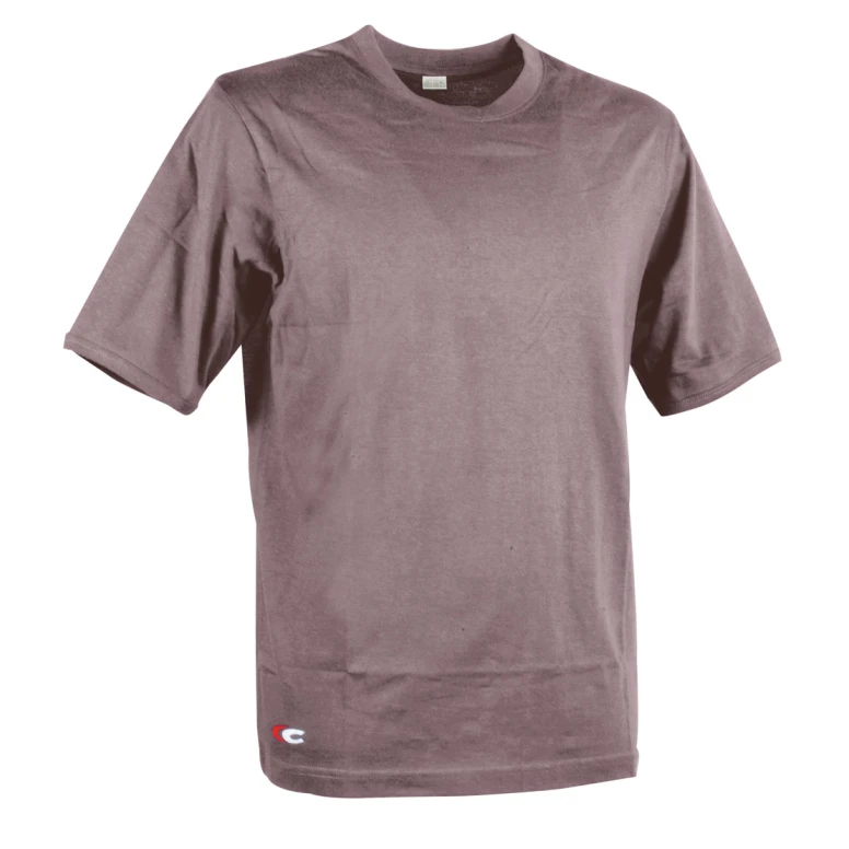 Liquidación total - 5 Piezas - Camiseta de trabajo Cofra Zanzibar 100% algodón V036-0-B0A Gris Talla L