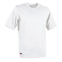 Liquidación total - 5 Piezas - Camiseta de trabajo Cofra Zanzibar 100% algodón V036-0-B0A Gris Talla L