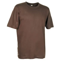 Liquidación total - 5 Piezas - Camiseta de trabajo Cofra Zanzibar 100% algodón V036-0-B0A Gris Talla L