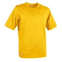 Liquidación total - 5 Piezas - Camiseta de trabajo Cofra Zanzibar 100% algodón V036-0-B0A Gris Talla L