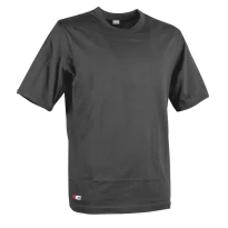 Liquidación total - 5 Piezas - Camiseta de trabajo Cofra Zanzibar 100% algodón V036-0-B0A Gris Talla L