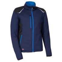 Liquidación total - Sudadera de trabajo Stretch Multibolsillos Cofra Deurne V648-0-02 color antracita negro naranja Talla S
