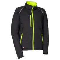 Liquidación total - Sudadera de trabajo Stretch Multibolsillos Cofra Deurne V648-0-02 color antracita negro naranja Talla S