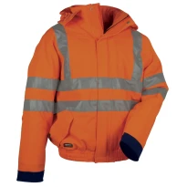 Liquidación total - Chaquetón de trabajo Alta visibilidad Cofra Flúor V075-0-02 Número 60 Color Amarillo Marino 2