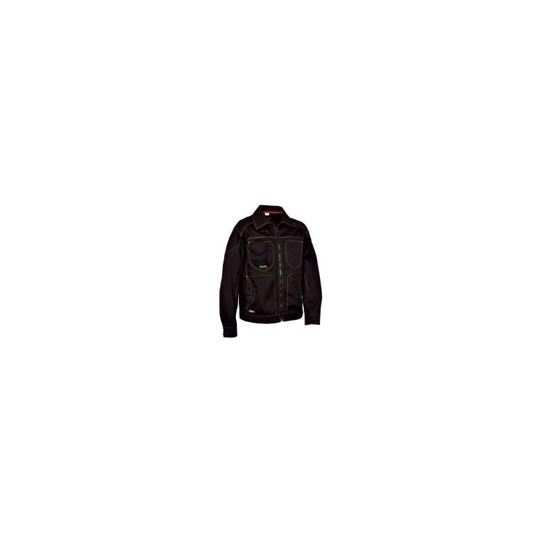 Liquidación total - Chaqueta de trabajo Multibolsillos Cofra Workman V007-0-00 barro/negro número 48