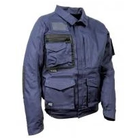 Liquidación total - Chaqueta de trabajo Stretch Elástica Multibolsillos Cofra Oberwart V560-0-00 número 52 Color Marino Negro