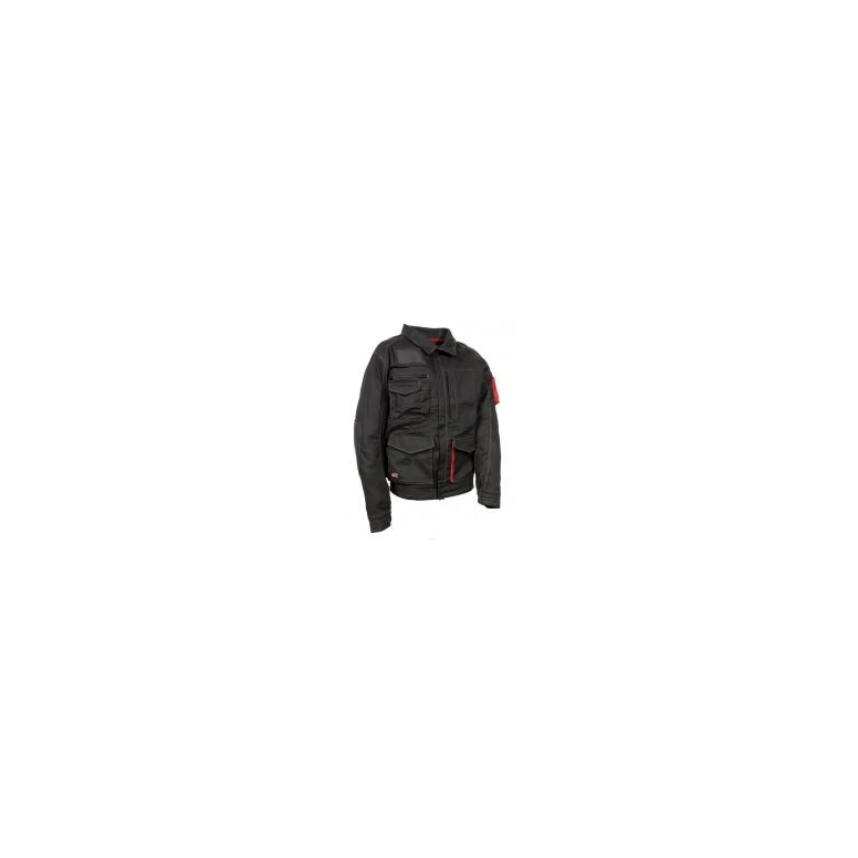 Liquidación total - Chaqueta de trabajo Stretch Elástica Multibolsillos Cofra Oberwart V560-0-00 número 52 Color Marino Negro