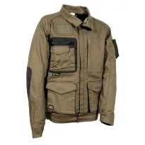 Liquidación total - Chaqueta de trabajo Stretch Elástica Multibolsillos Cofra Oberwart V560-0-00 número 52 Color Marino Negro