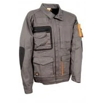Liquidación total - Chaqueta de trabajo Stretch Elástica Multibolsillos Cofra Oberwart V560-0-00 número 52 Color Barro Negro