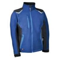 Liquidación total - Chaqueta de trabajo Softshell Elástica Cofra Selters V643-0-02 número 50 Color Negro Negro Amarillo Flúor