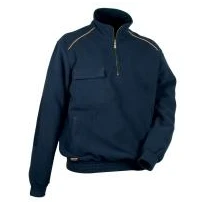 Liquidación total - Sudadera de forro polar de trabajo Cofra Tolone V132-0-02 Talla 4XL Color Barro 2