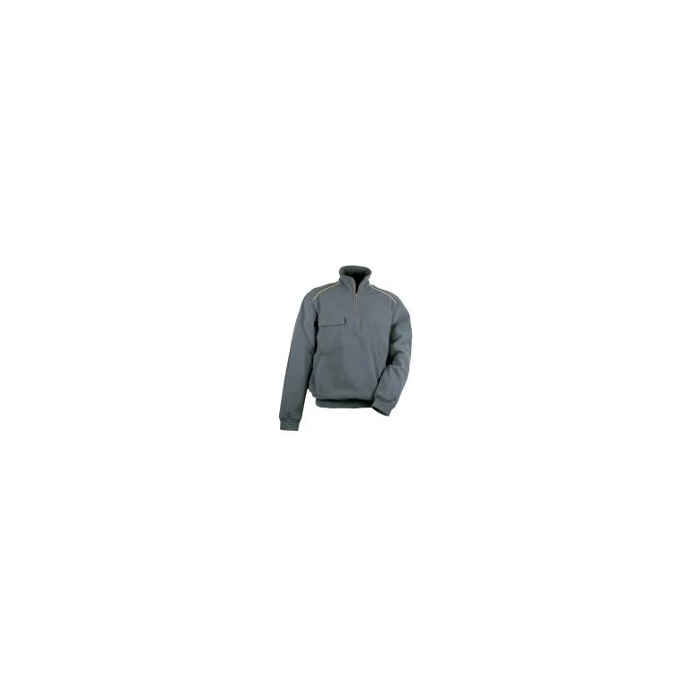 Liquidación total - Sudadera de forro polar de trabajo Cofra Tolone V132-0-02 Talla L Color Negro