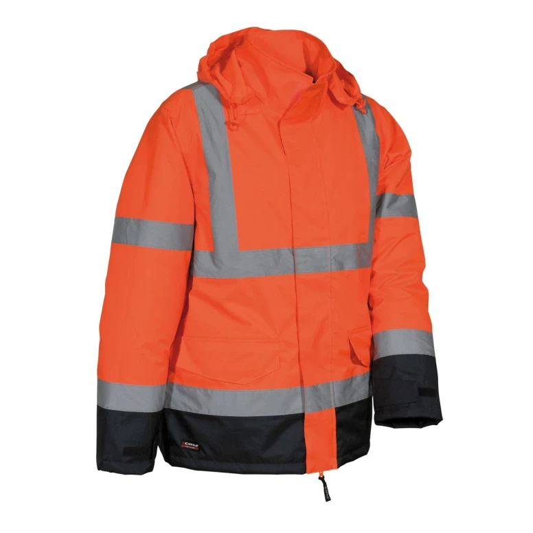 Liquidación total - Chaqueta de trabajo Alta visibilidad Cofra Namsos V543-0-02 Talla 2XL color Amarillo Marino