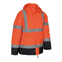 Liquidación total - Chaqueta de trabajo Alta visibilidad Cofra Namsos V543-0-02 Talla XL color Amarillo Marino