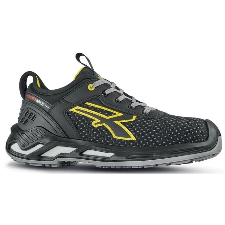 Liquidación total - Zapatos de seguridad U-power Sven S3 SRC CI ESD | Línea Red 360 RS20144 Número 43