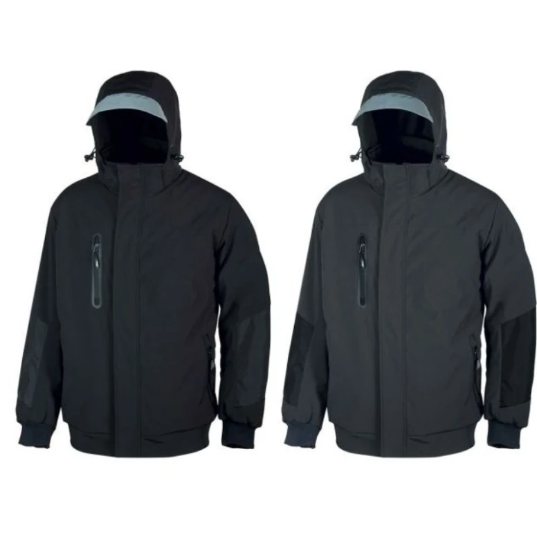 Liquidación total - Chaqueta de trabajo Softshell Stretch Elástica U-Power Blaze PE113BC Talla M Grey meteorito