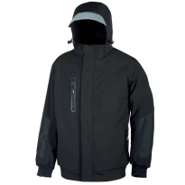Liquidación total - Chaqueta de trabajo Softshell Stretch Elástica U-Power Blaze PE113BC Talla M Grey meteorito