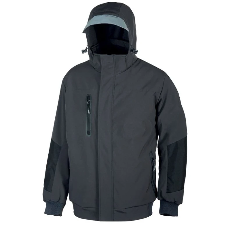 Liquidación total - Chaqueta de trabajo Softshell Stretch Elástica U-Power Blaze PE113BC Talla M Grey meteorito