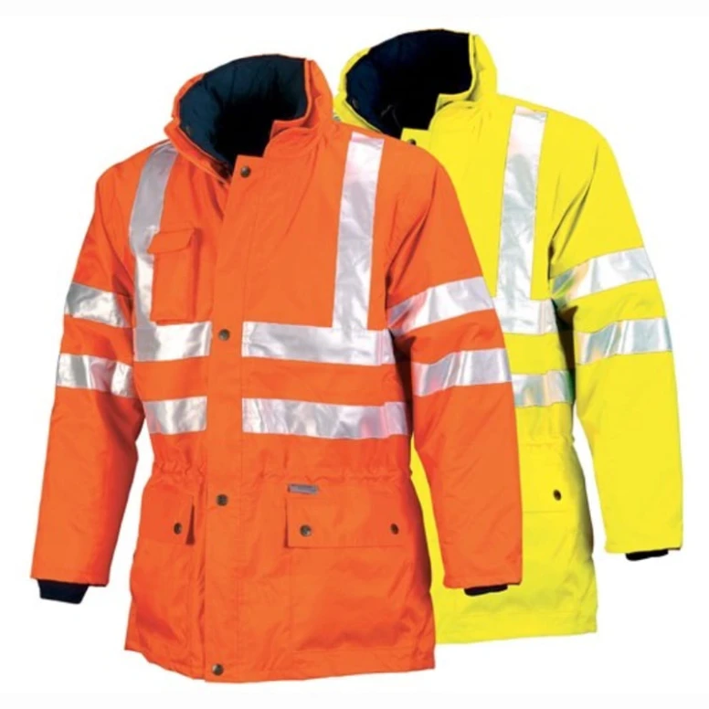 Chaqueta transpirable de triple uso Alta Visibilidad ISSA LINE - 04630N
