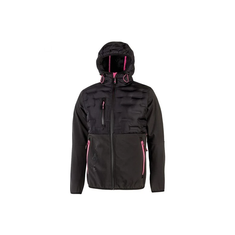 Liquidación total - Chaqueta de trabajo Softshell Stretch Elástica U-Power Spock FU213DB color azul oscuro Talla S