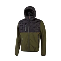 Liquidación total - Chaqueta de trabajo Softshell Stretch Elástica U-Power Spock FU213DB color azul oscuro Talla S