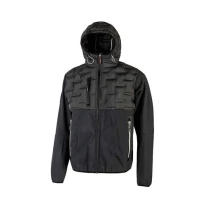 Liquidación total - Chaqueta de trabajo Softshell Stretch Elástica U-Power Spock FU213DB color azul oscuro Talla S