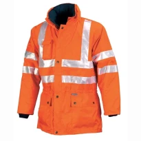 Chaqueta transpirable de triple uso Alta Visibilidad ISSA LINE - 04630N