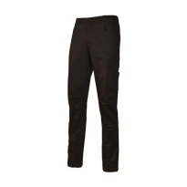 Liquidación total - Pantalón de trabajo de invierno U-power Bravo Top Winter ST270BC black carbon Talla 3XL 2