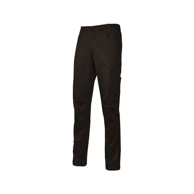 Liquidación total - Pantalón de trabajo de invierno U-power Bravo Top Winter ST270BC black carbon Talla 3XL