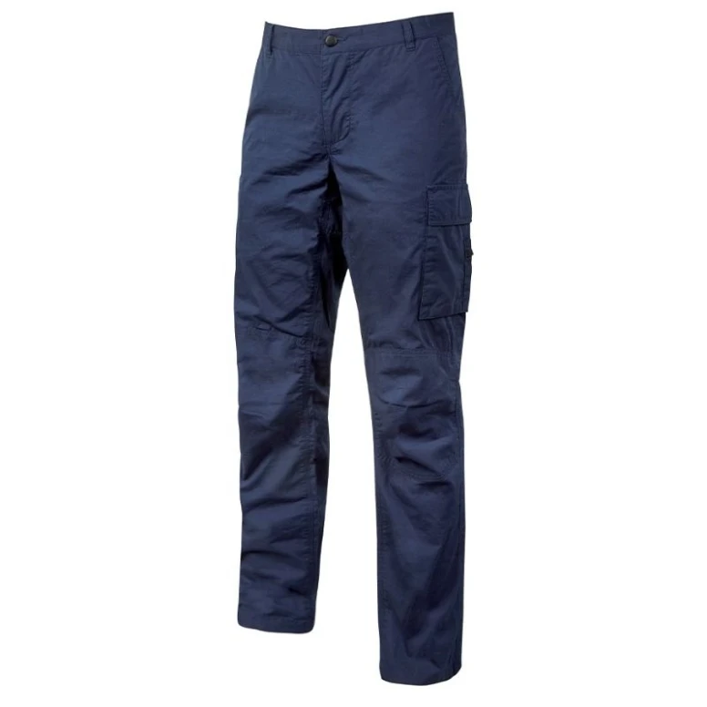 Liquidación total - Pantalón de trabajo Stretch Elásticos Multibolsillos U-Power Ocean EY123WB Talla S Westlake azul